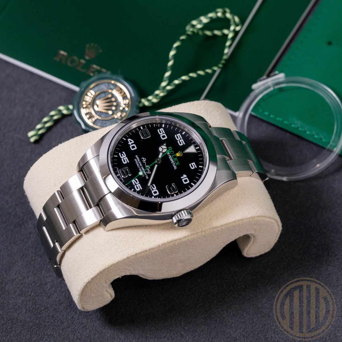 Rolex Air King New Card | Lc100 | Orig.Invoice | Box and Papers | 2020