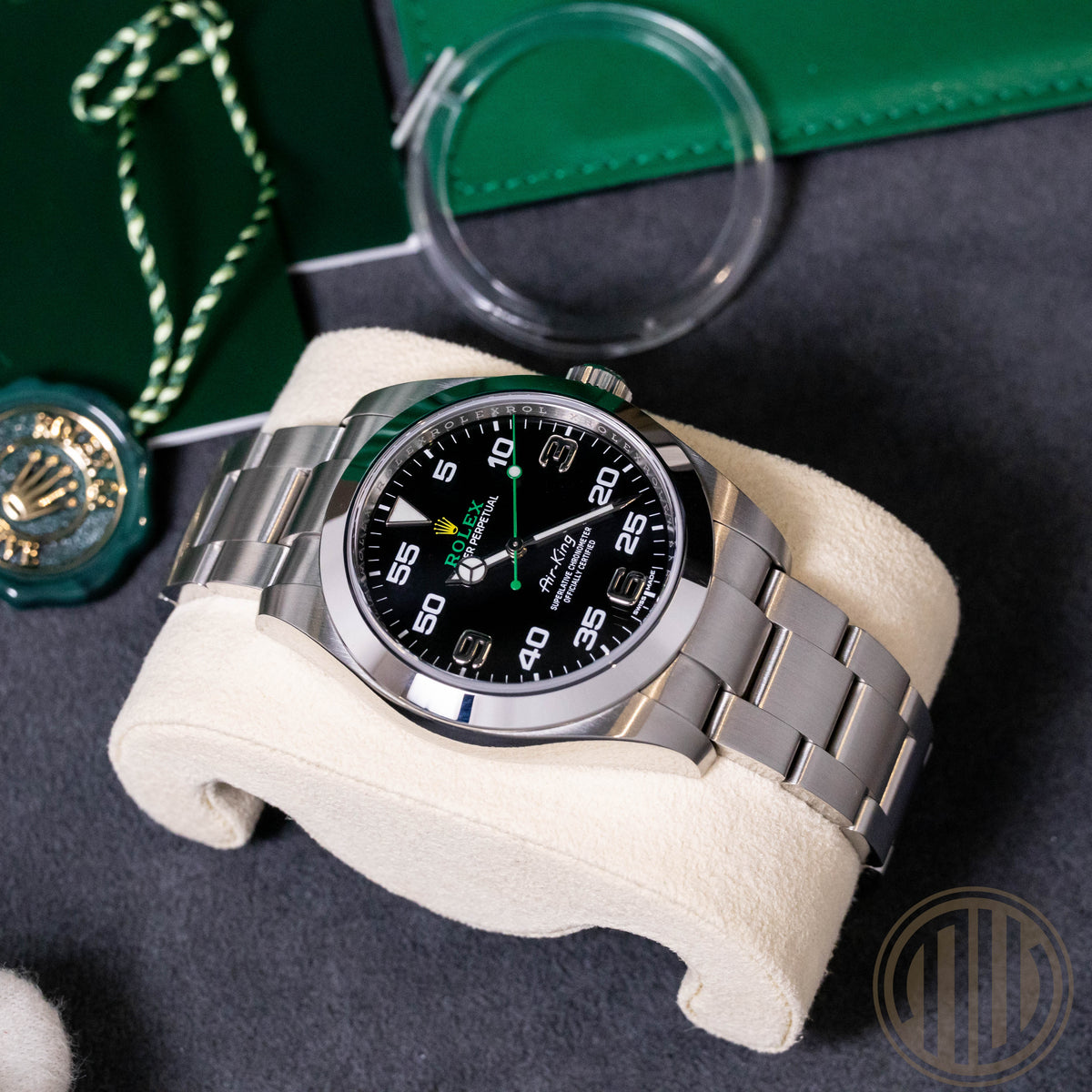 Rolex Air King New Card | Lc100 | Orig.Invoice | Box and Papers | 2020