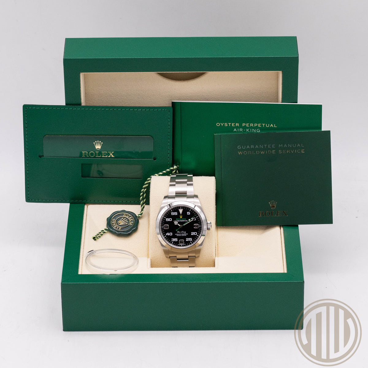 Rolex Air King New Card | Lc100 | Orig.Invoice | Box and Papers | 2020