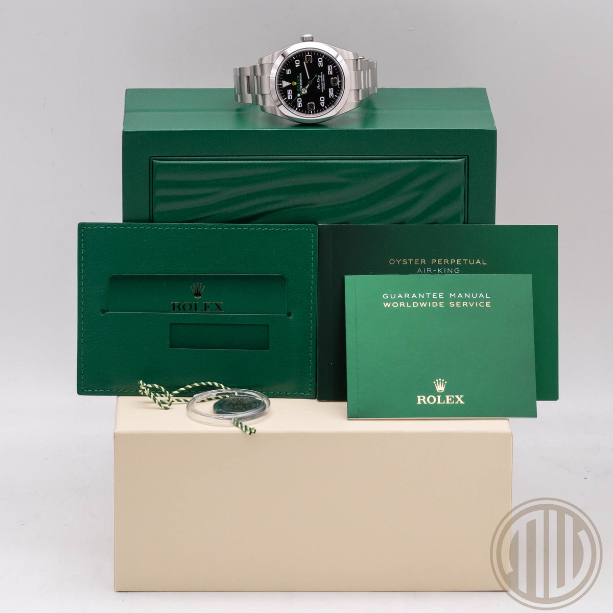 Rolex Air King New Card | Lc100 | Orig.Invoice | Box and Papers | 2020