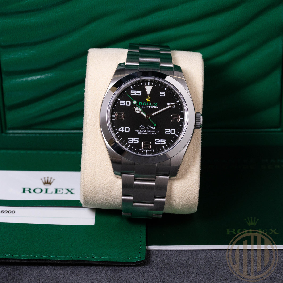 Rolex Air King | New | Stickers | Box and Papers | 2017 | 116900