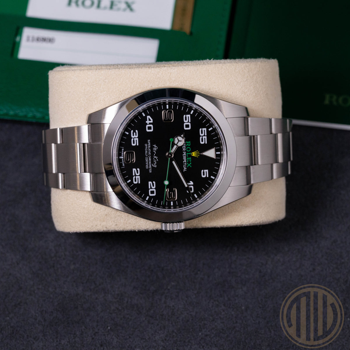 Rolex Air King | New | Stickers | Box and Papers | 2017 | 116900