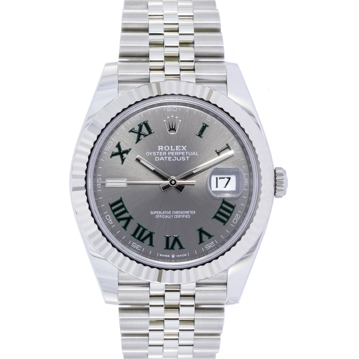 Rolex Datejust 41 Wimbledon | Unworn | Box and Papers | 2022 | 126334