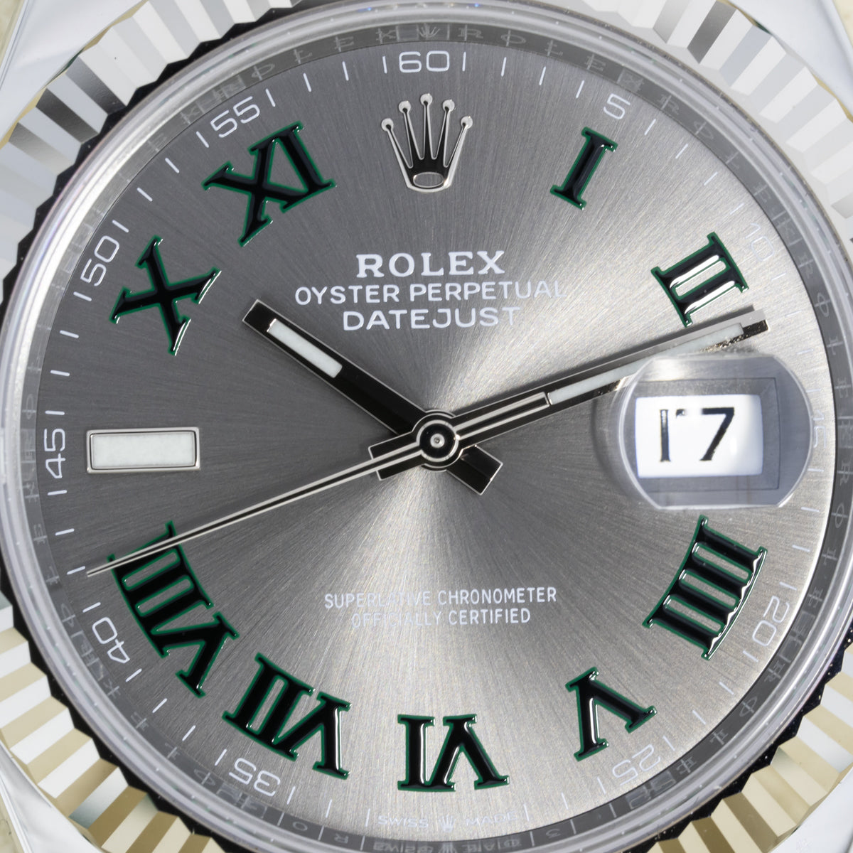 Rolex Datejust 41 Wimbledon | Unworn | Box and Papers | 2022 | 126334