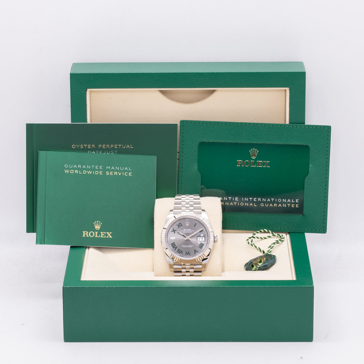 Rolex Datejust 41 Wimbledon | Unworn | Box and Papers | 2022 | 126334