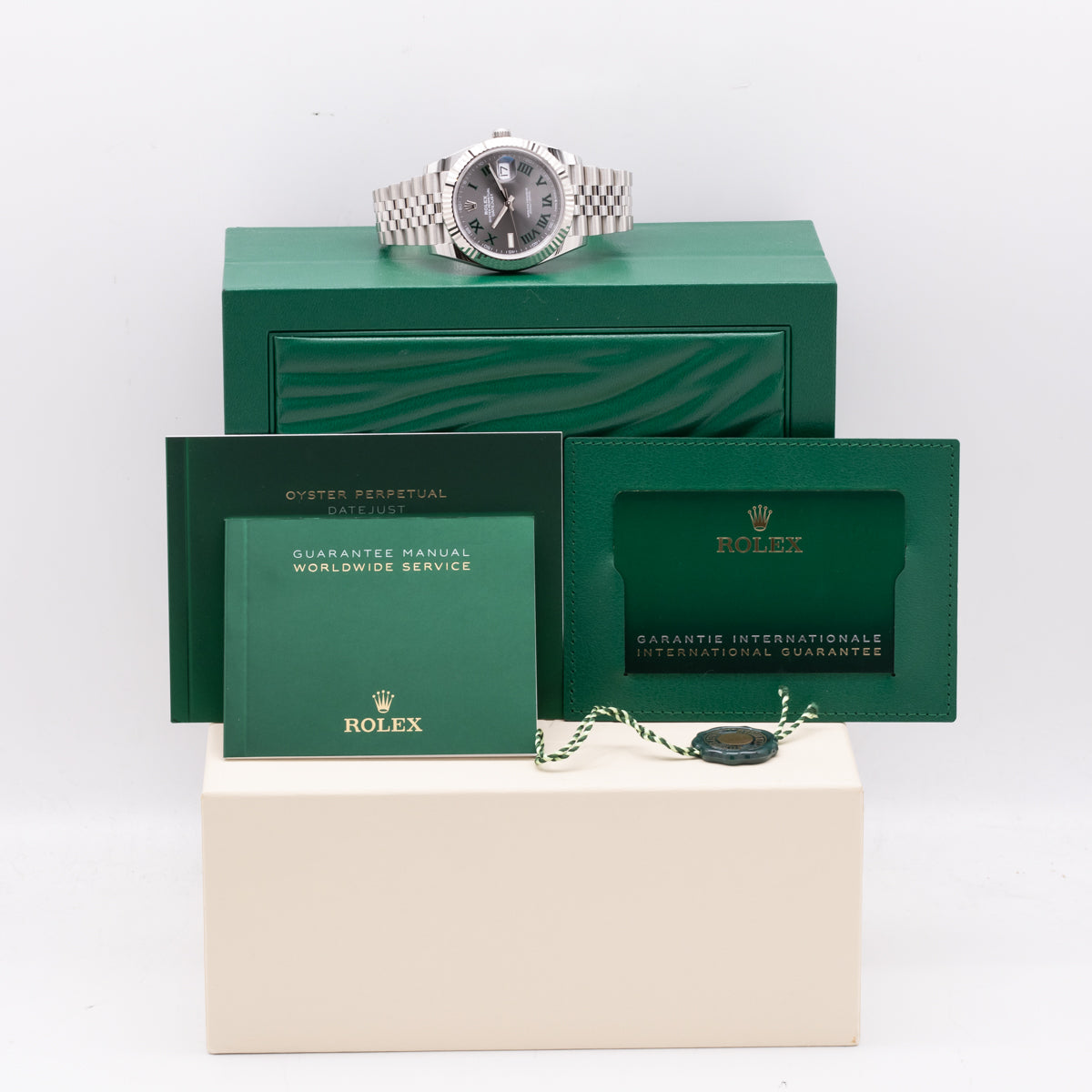 Rolex Datejust 41 Wimbledon | Unworn | Box and Papers | 2022 | 126334