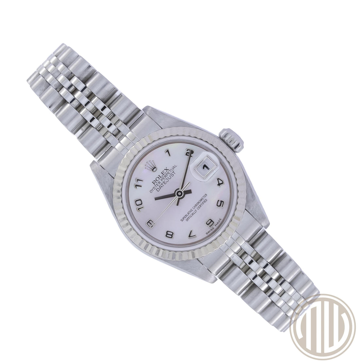 Rolex Lady-Datejust Steel | Perlmutt Dial | Box and Papers | 2000 | Ref: 79174