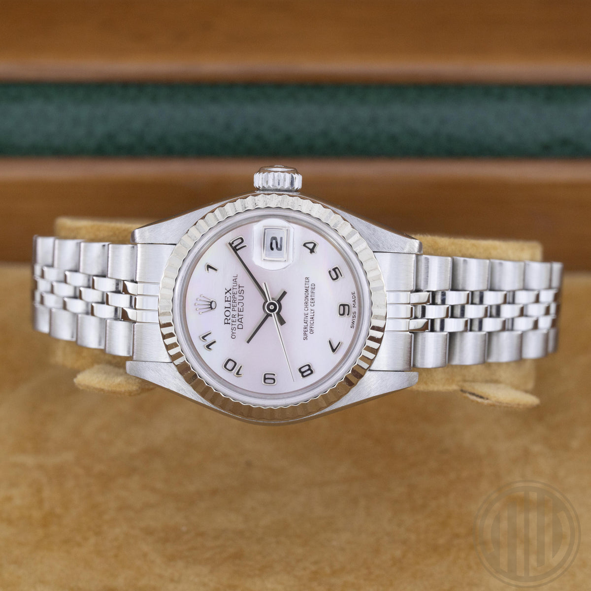 Rolex Lady-Datejust Steel | Perlmutt Dial | Box and Papers | 2000 | Ref: 79174