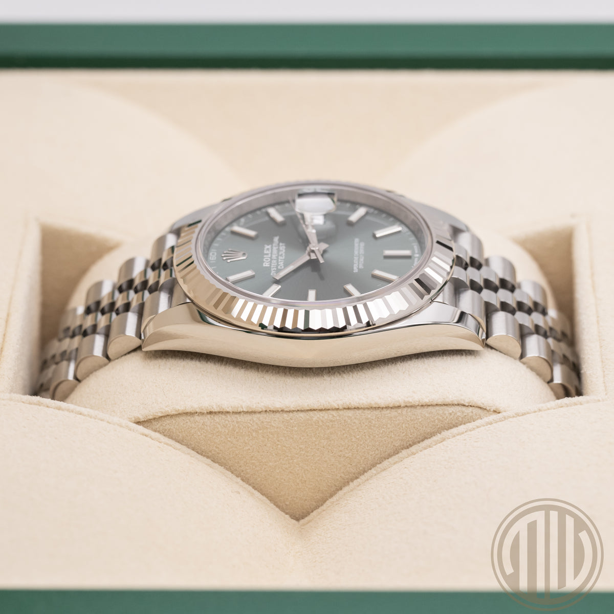 Rolex Datejust 41 Mint Green | New | Unworn | Box and Papers | 2022 | 126334