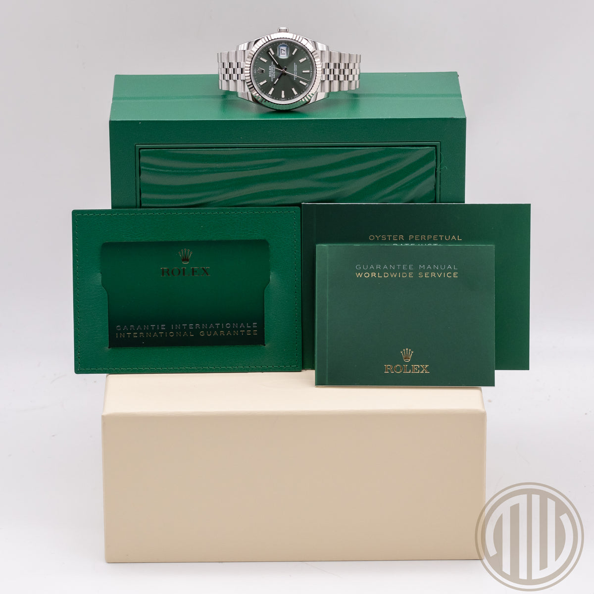 Rolex Datejust 41 Mint Green | New | Unworn | Box and Papers | 2022 | 126334