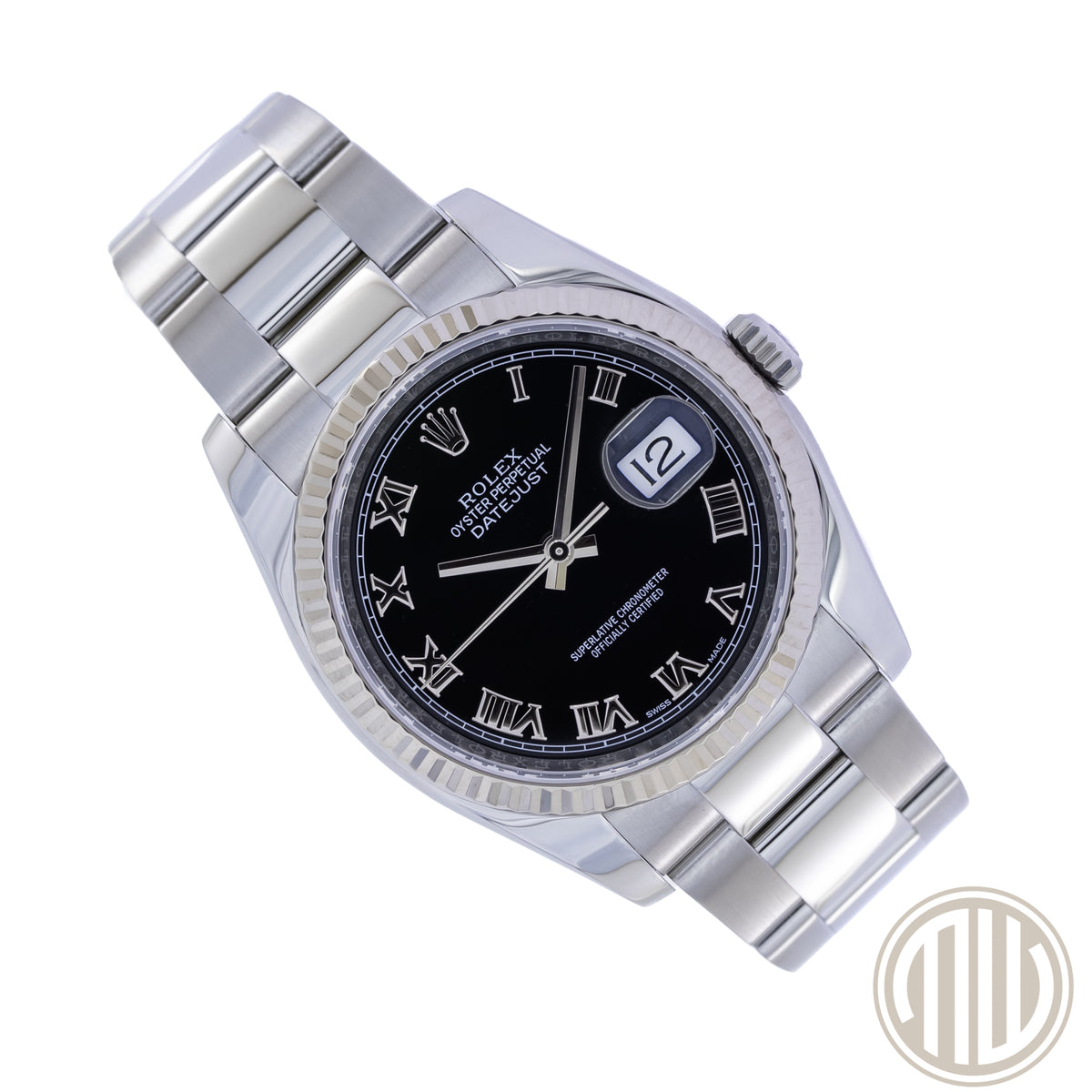 Rolex Datejust 36 Lc100 | New Rolex Service | Whitegold Bezel | Box and Papers | 2016 | 116234