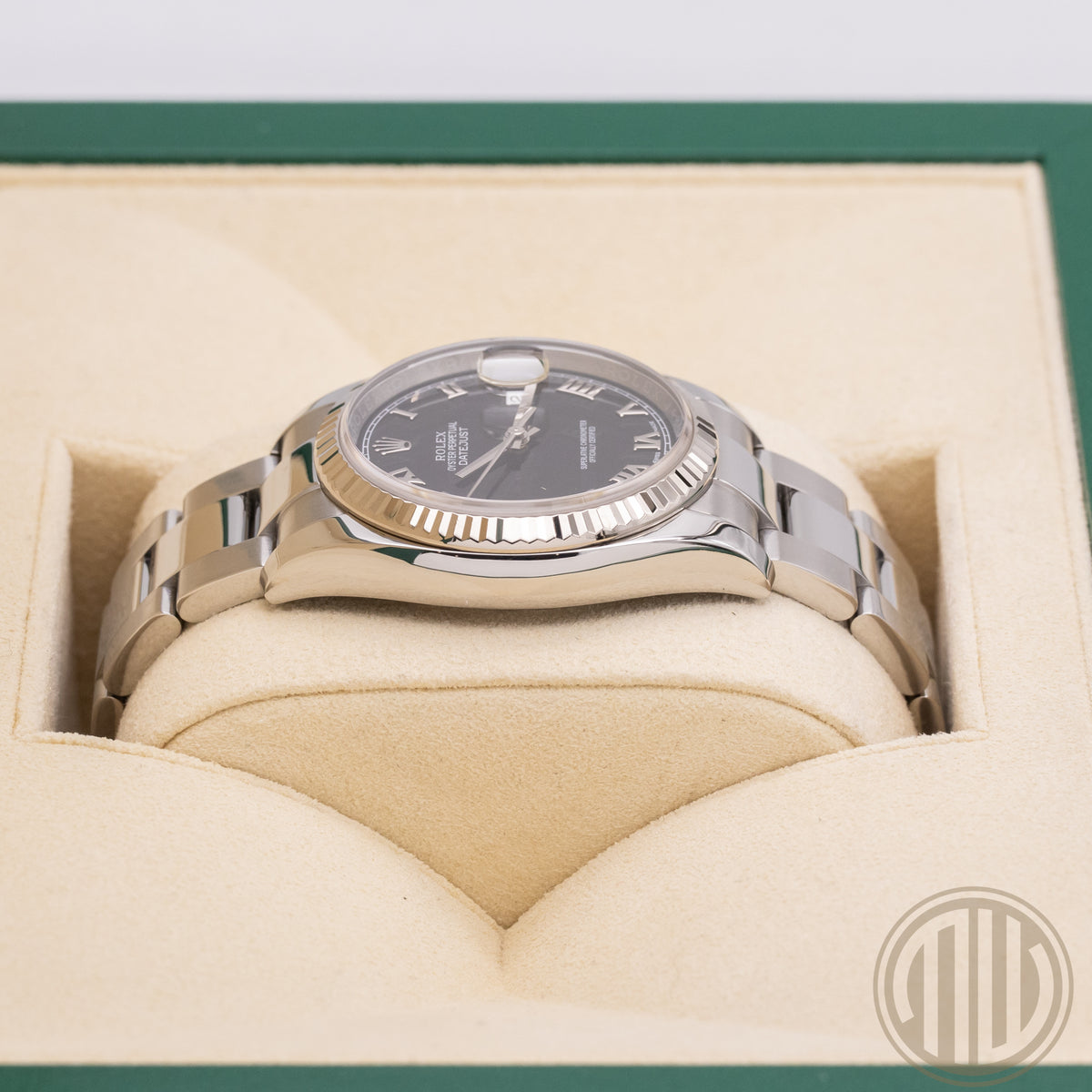 Rolex Datejust 36 Lc100 | New Rolex Service | Whitegold Bezel | Box and Papers | 2016 | 116234