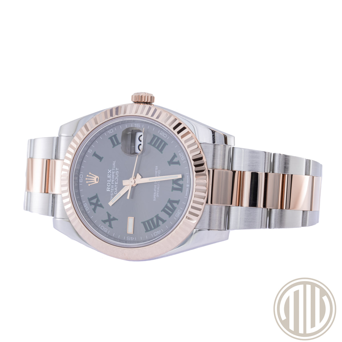 Rolex Datejust 41 Bicolor | Lc100 | Wimbledon Dial | Box and Papers | 2020 | 126331