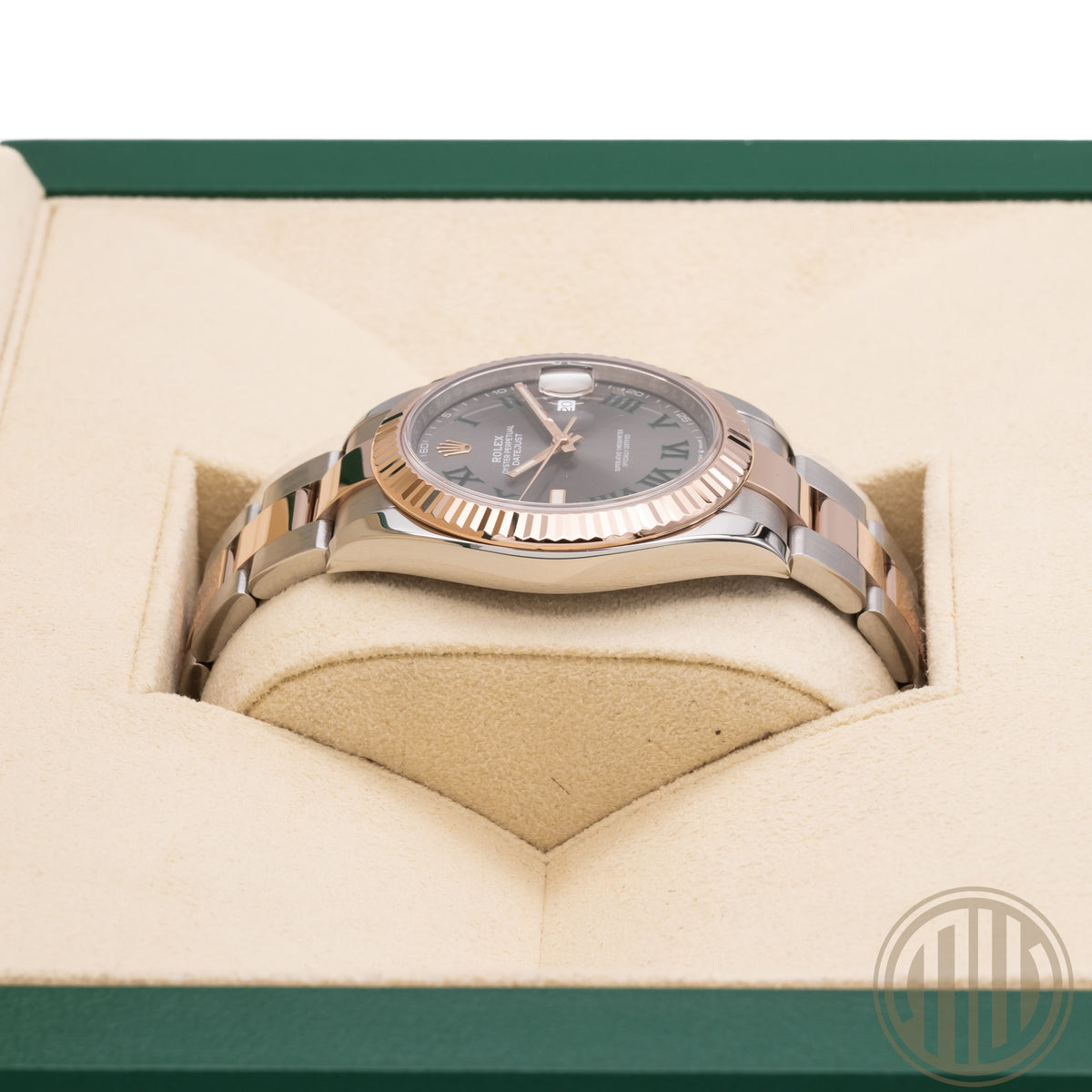 Rolex Datejust 41 Bicolor | Lc100 | Wimbledon Dial | Box and Papers | 2020 | 126331