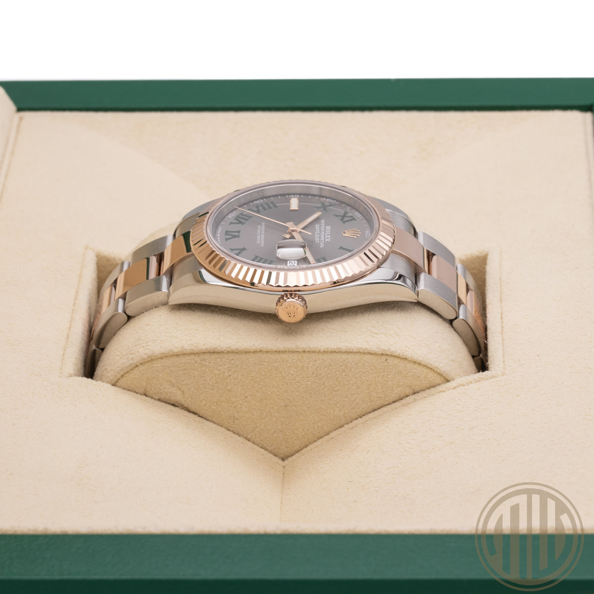 Rolex Datejust 41 Bicolor | Lc100 | Wimbledon Dial | Box and Papers | 2020 | 126331