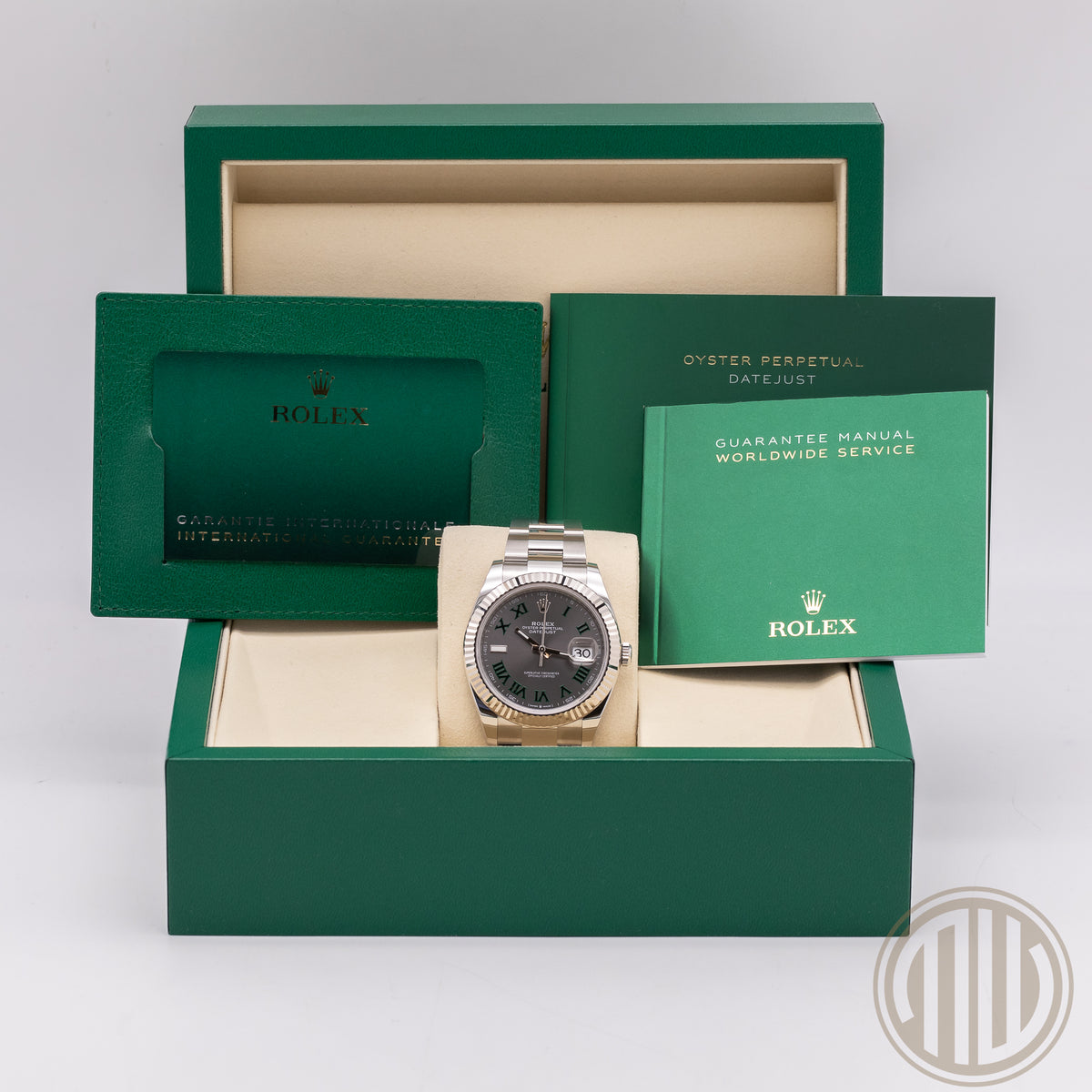 Rolex Datejust 41 Wimbledon | New | Unworn | Box and Papers | 2025 | 126334