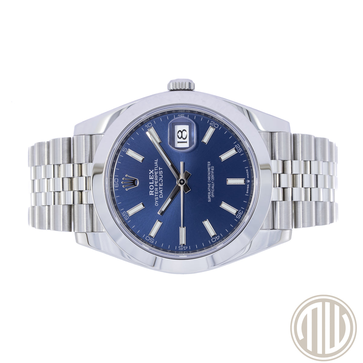 Rolex Datejust 41 Lc100 | Blue Dial | Orig. Invoice | Box and Papers | 2021 | Ref: 126300