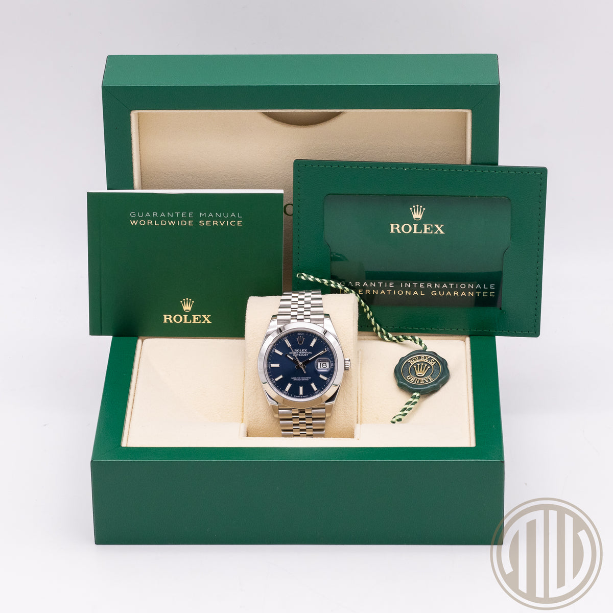 Rolex Datejust 41 Lc100 | Blue Dial | Orig. Invoice | Box and Papers | 2021 | Ref: 126300