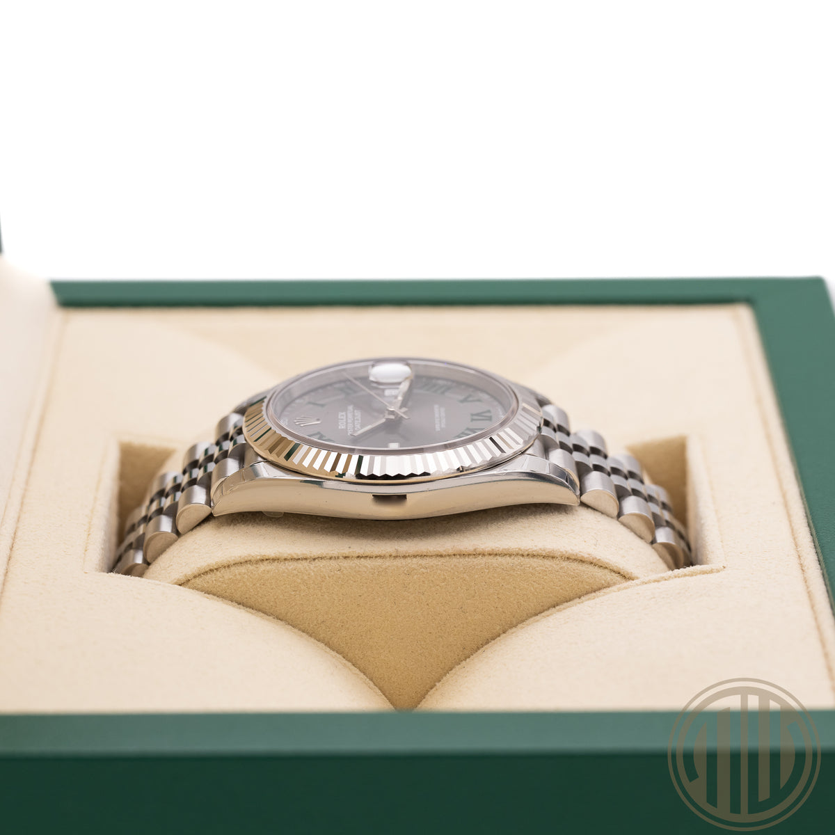 Rolex Datejust 41 Wimbledon | New | Unworn | Full-Sticker | Box and Papers | 2021 | 126334