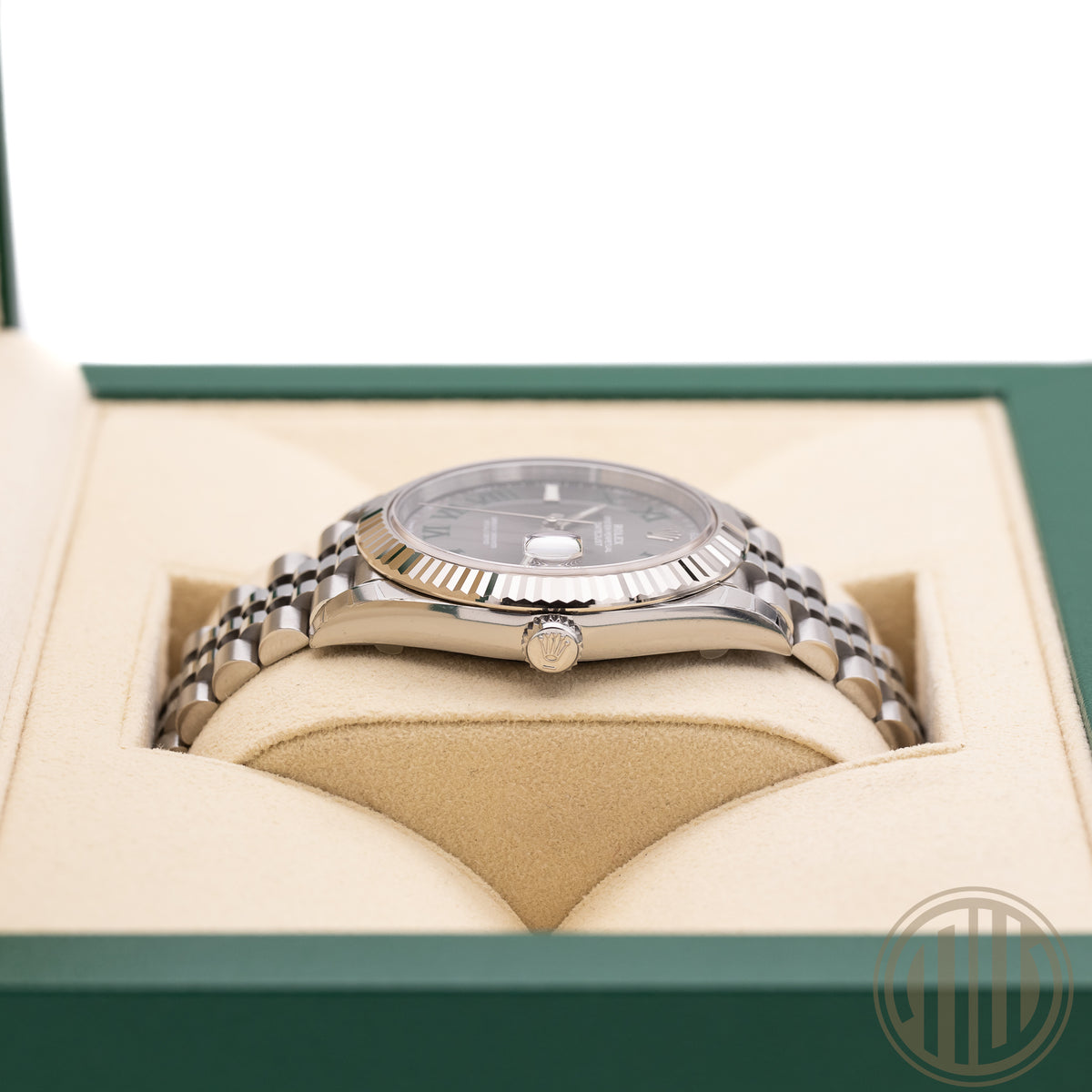 Rolex Datejust 41 Wimbledon | New | Unworn | Full-Sticker | Box and Papers | 2021 | 126334