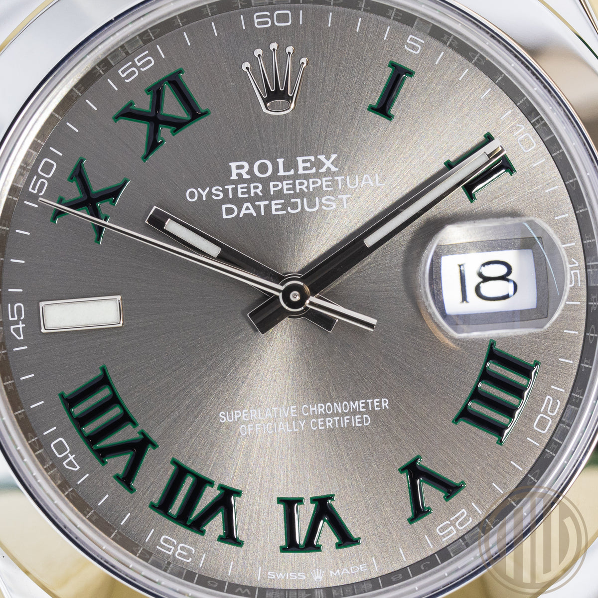 Rolex Datejust 41 Wimbledon | Oyster | Stainless-Steel | Box and Papers | 2020