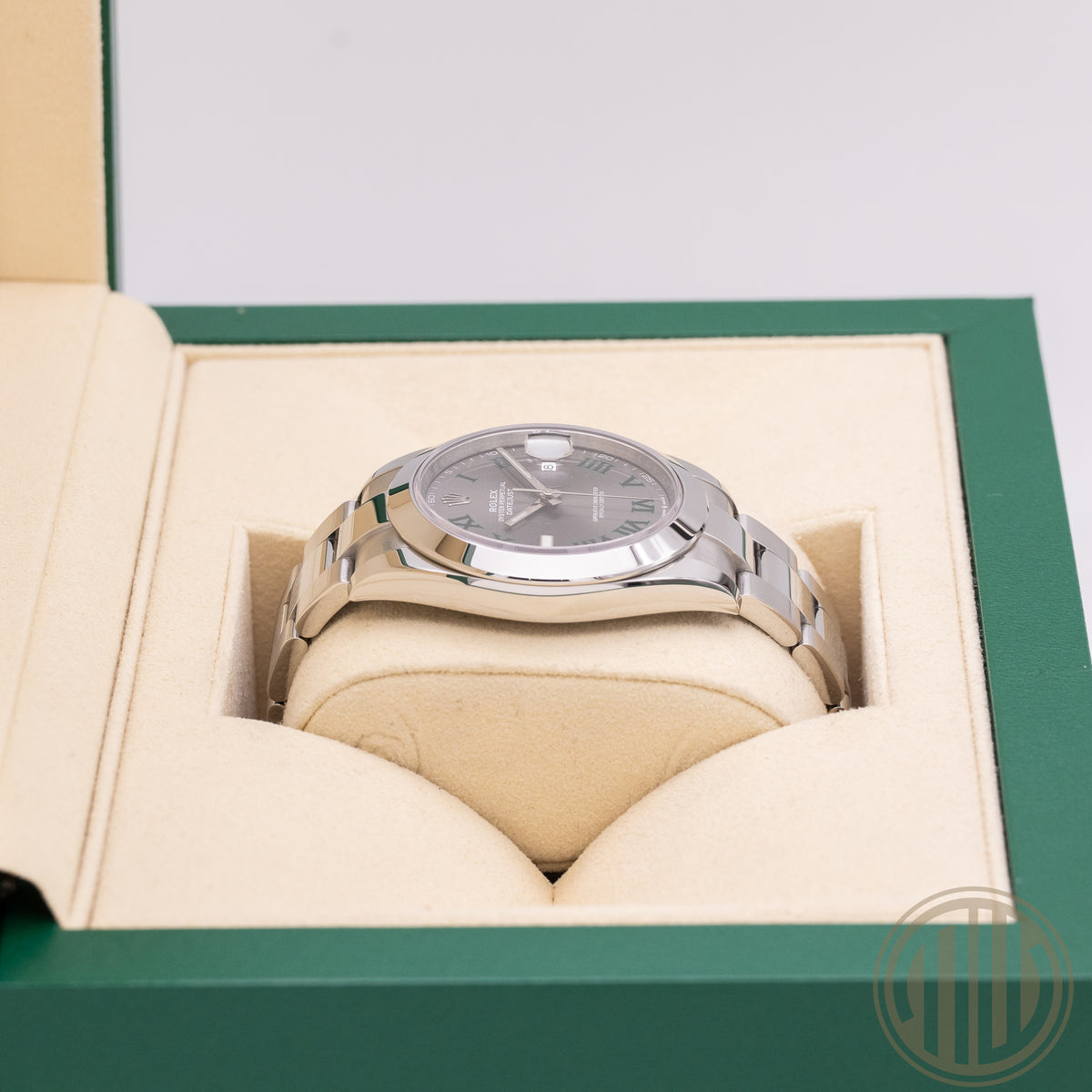 Rolex Datejust 41 Wimbledon | Oyster | Stainless-Steel | Box and Papers | 2020