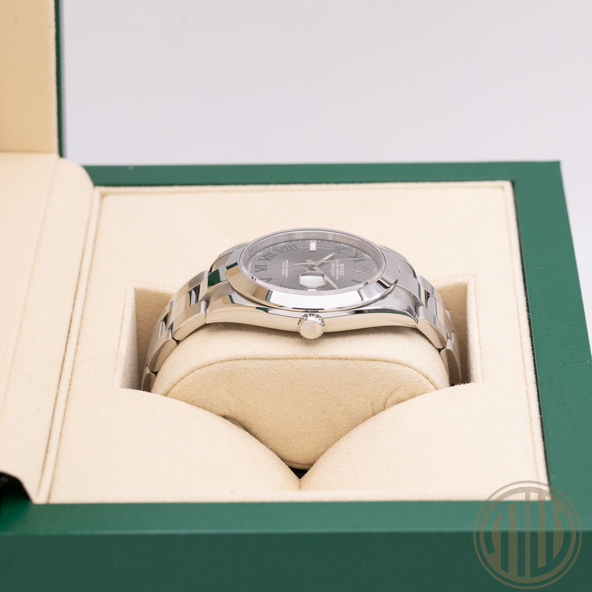 Rolex Datejust 41 Wimbledon | Oyster | Stainless-Steel | Box and Papers | 2020