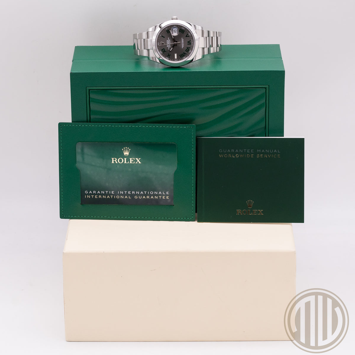 Rolex Datejust 41 Wimbledon | Oyster | Stainless-Steel | Box and Papers | 2020