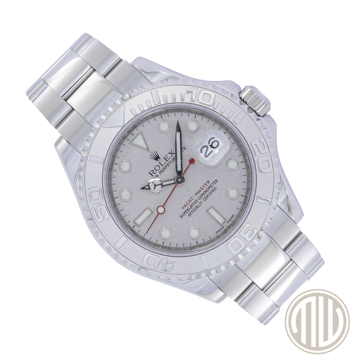 Rolex Yacht-Master 40 Platinum Bezel | Stainless-Steel | Box and Papers | 2009