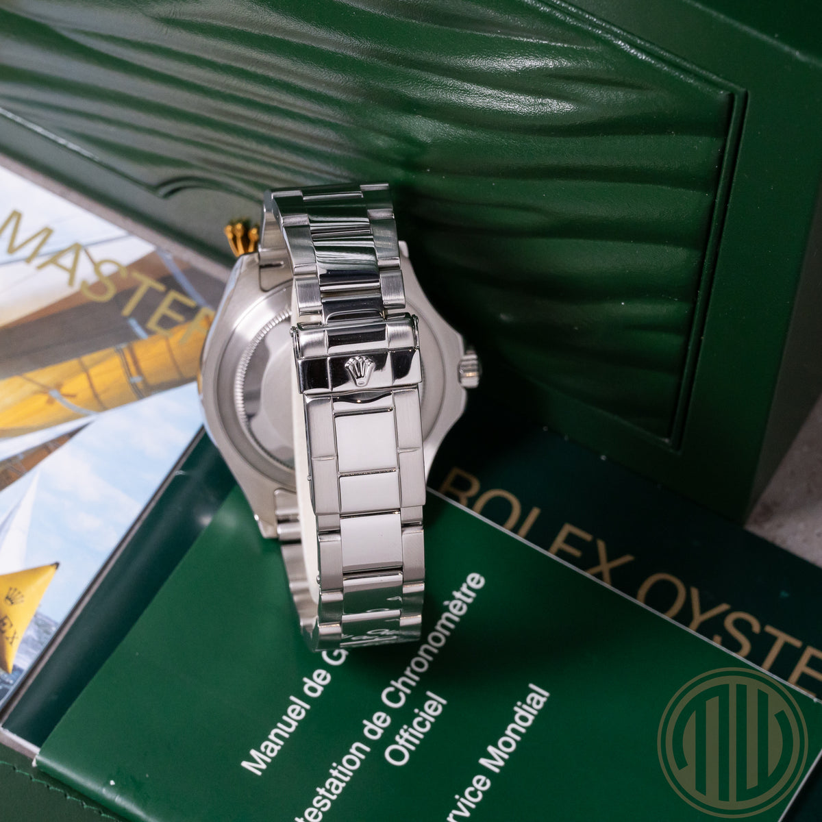 Rolex Yacht-Master 40 Platinum Bezel | Stainless-Steel | Box and Papers | 2009