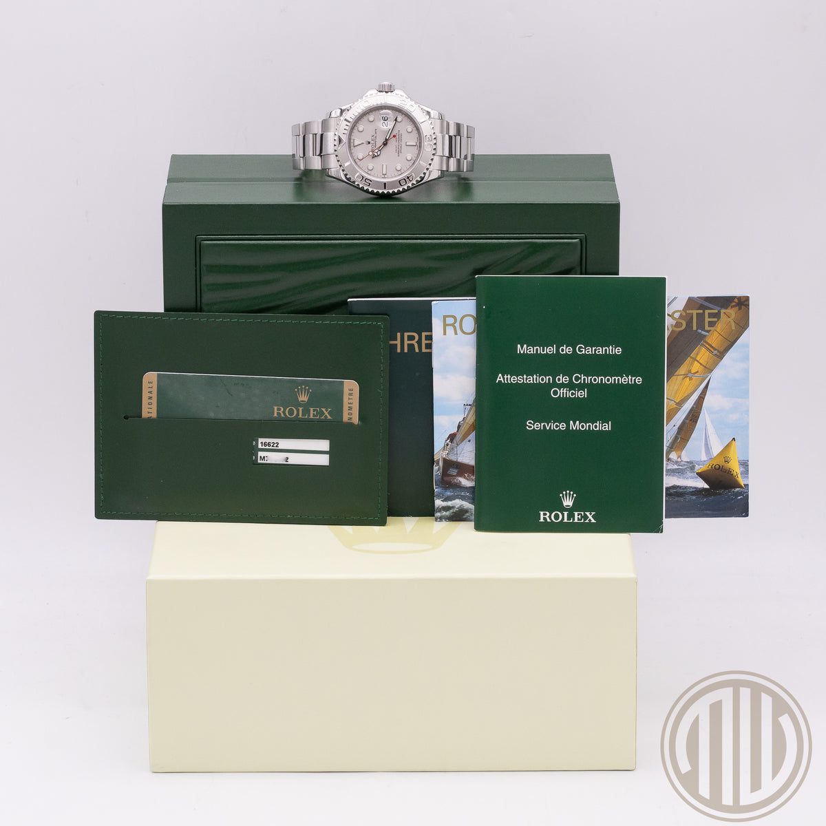 Rolex Yacht-Master 40 Platinum Bezel | Stainless-Steel | Box and Papers | 2009