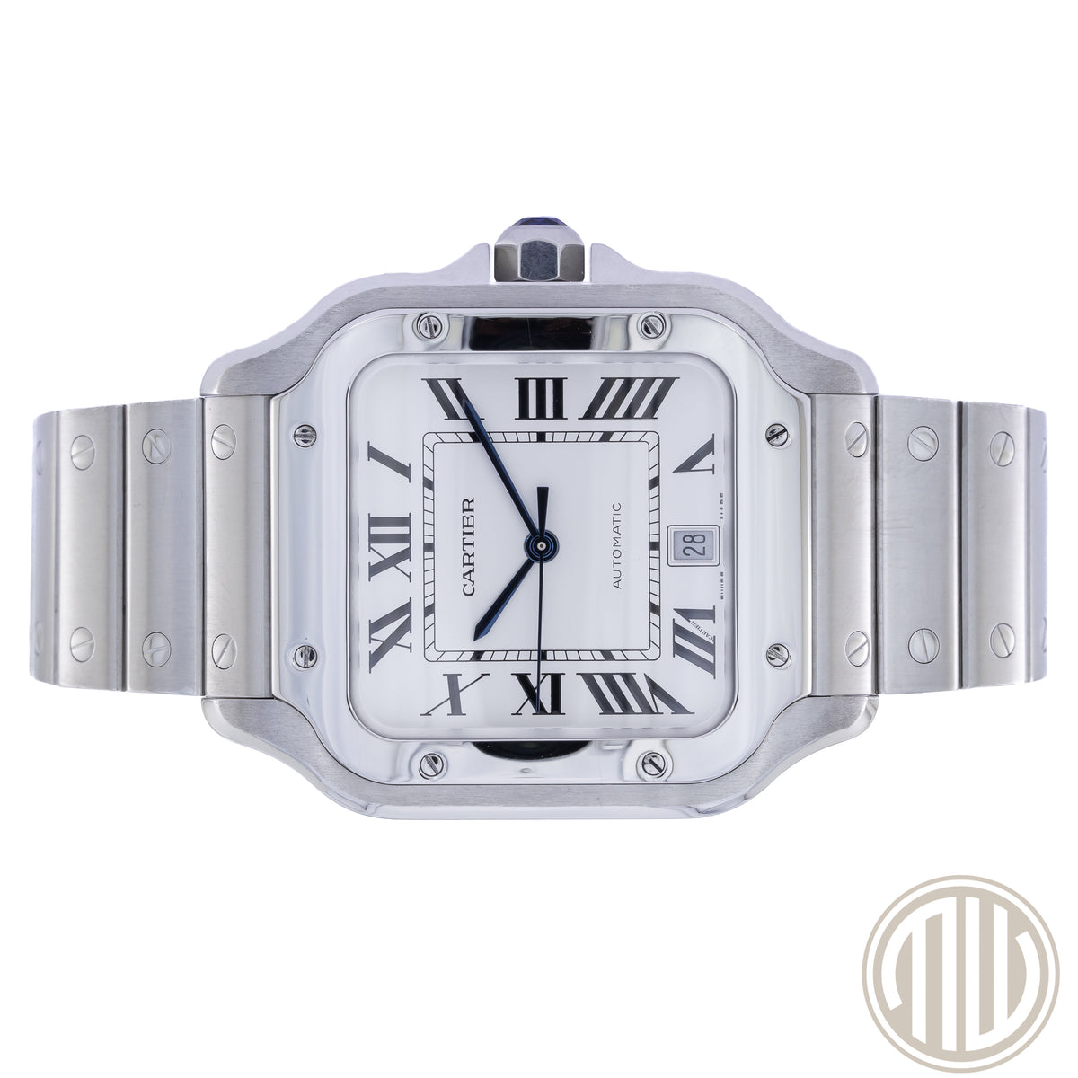 Cartier Santos De Cartier White Dial | Stainless-Steel | Box and Papers | 2022