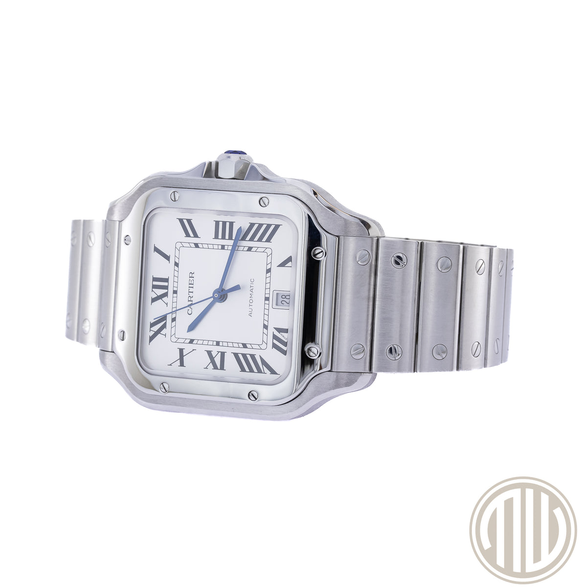 Cartier Santos De Cartier White Dial | Stainless-Steel | Box and Papers | 2022