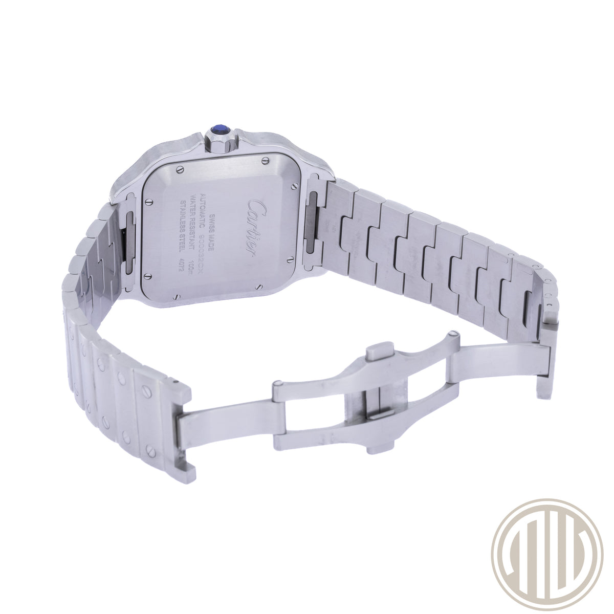 Cartier Santos De Cartier White Dial | Stainless-Steel | Box and Papers | 2022
