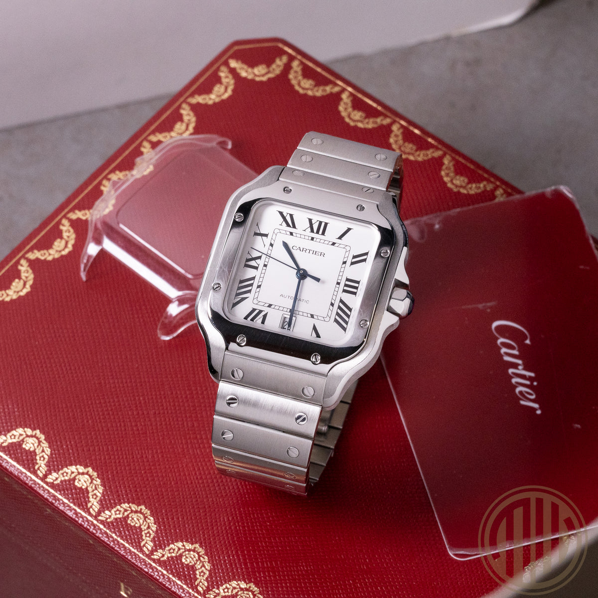 Cartier Santos De Cartier White Dial | Stainless-Steel | Box and Papers | 2022
