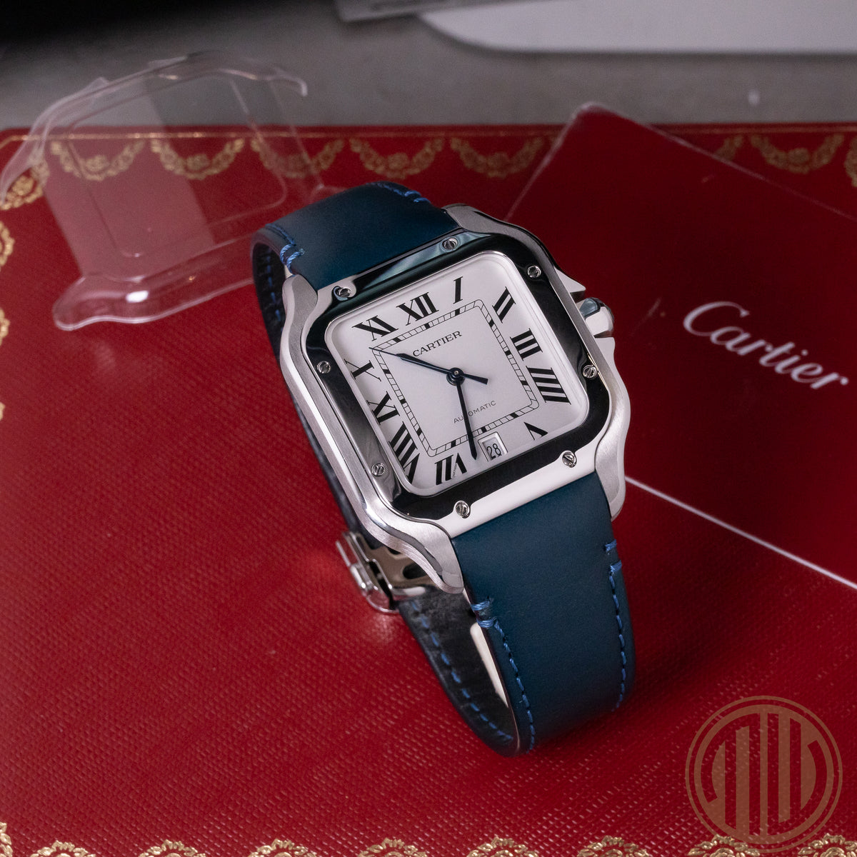 Cartier Santos De Cartier White Dial | Stainless-Steel | Box and Papers | 2022