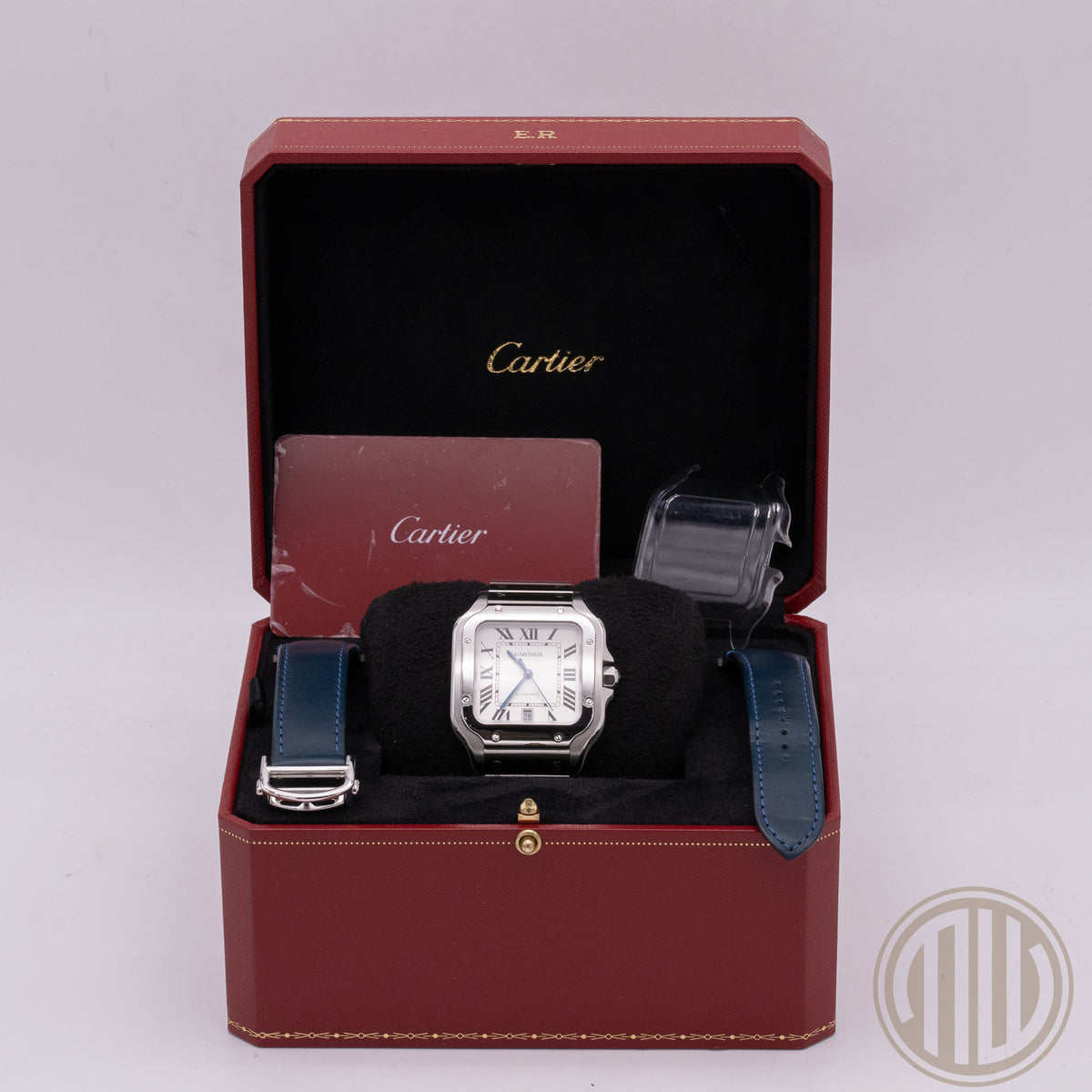 Cartier Santos De Cartier White Dial | Stainless-Steel | Box and Papers | 2022