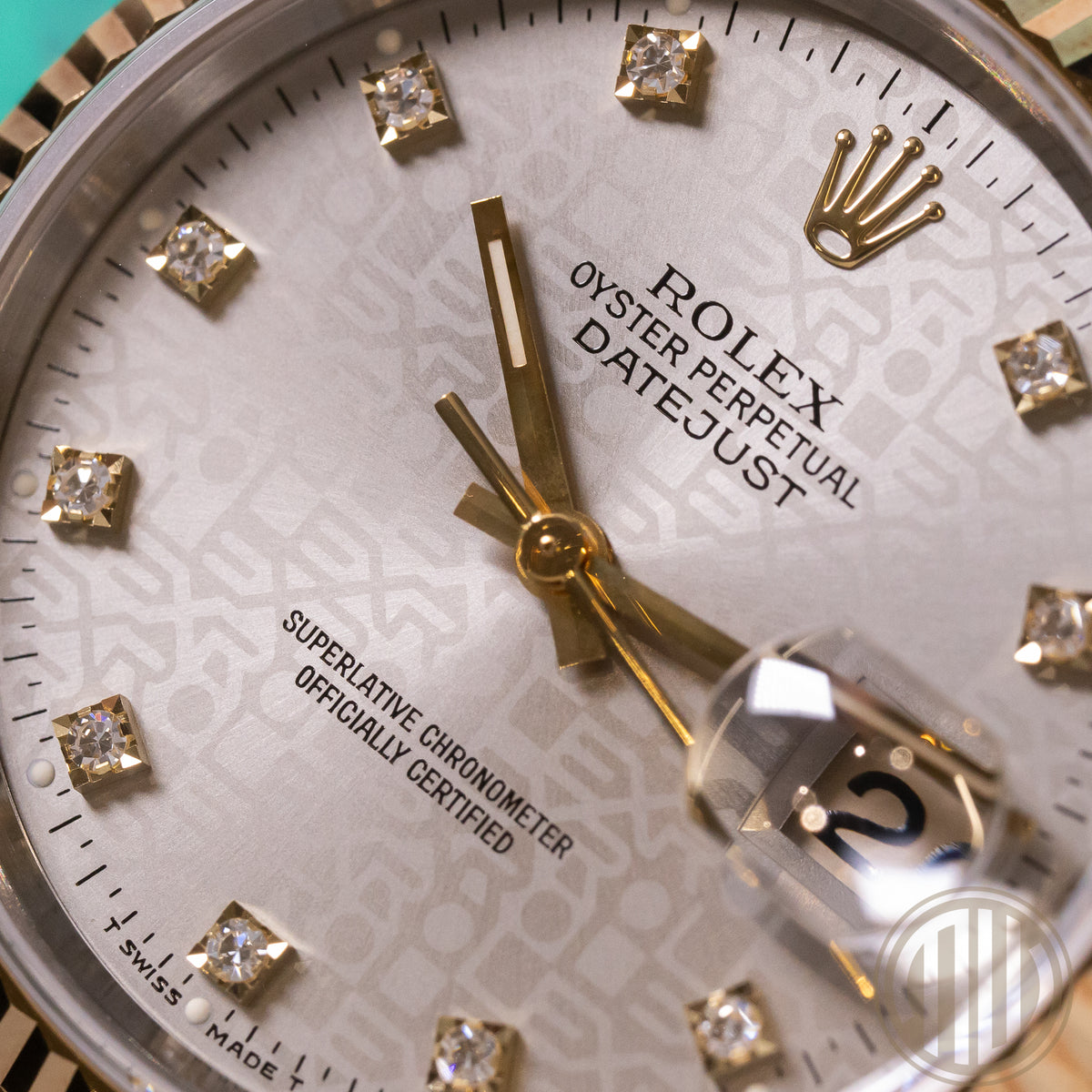 Rolex Datejust 36 Bicolor | Jubilee Diamond Dial | Box and Papers | 1996