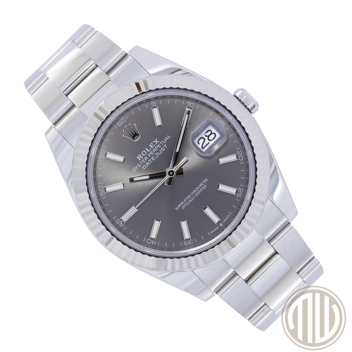 Rolex Datejust 41 Grey Dial | Oyster Bracelet | Box and Papers | 2021