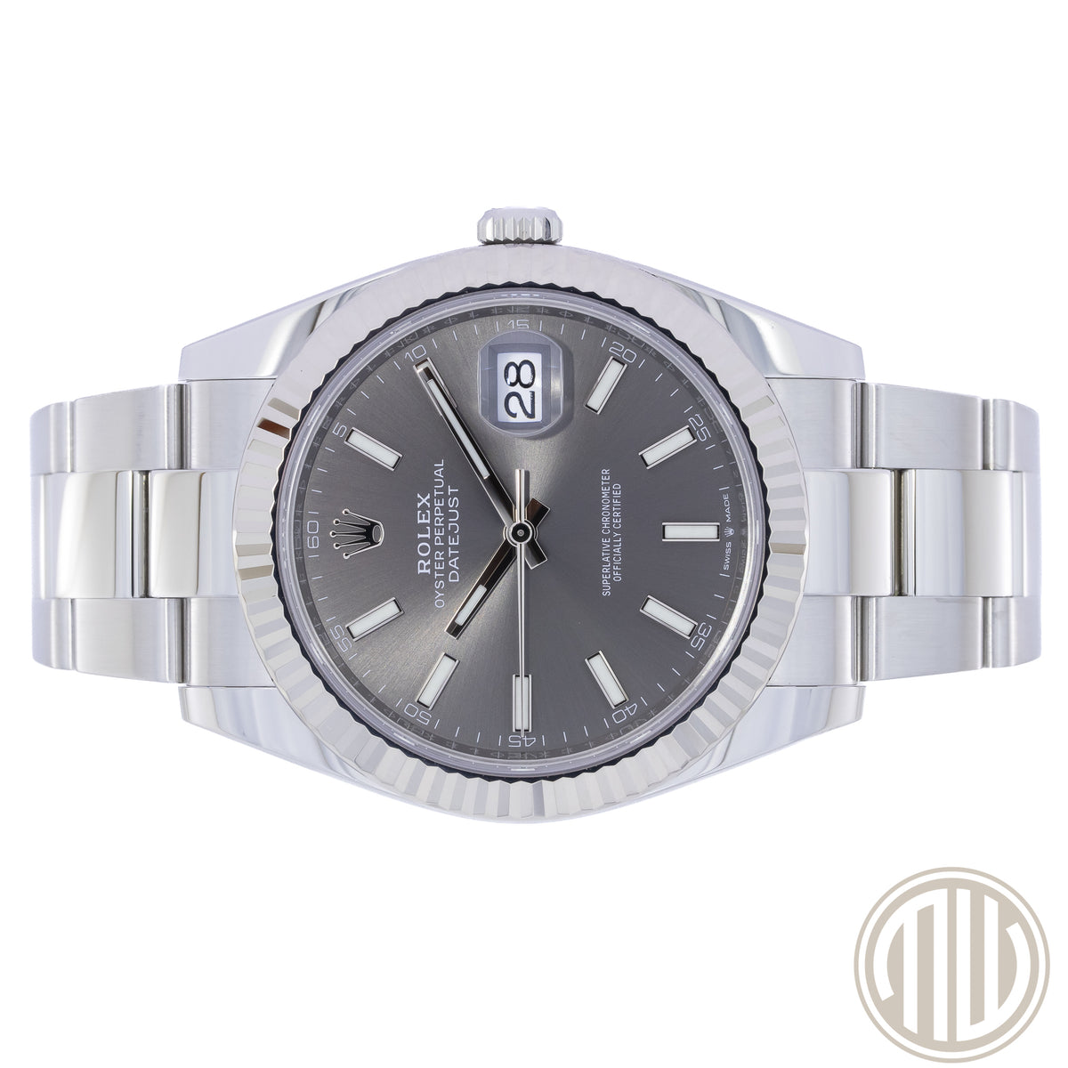 Rolex Datejust 41 Grey Dial | Oyster Bracelet | Box and Papers | 2021