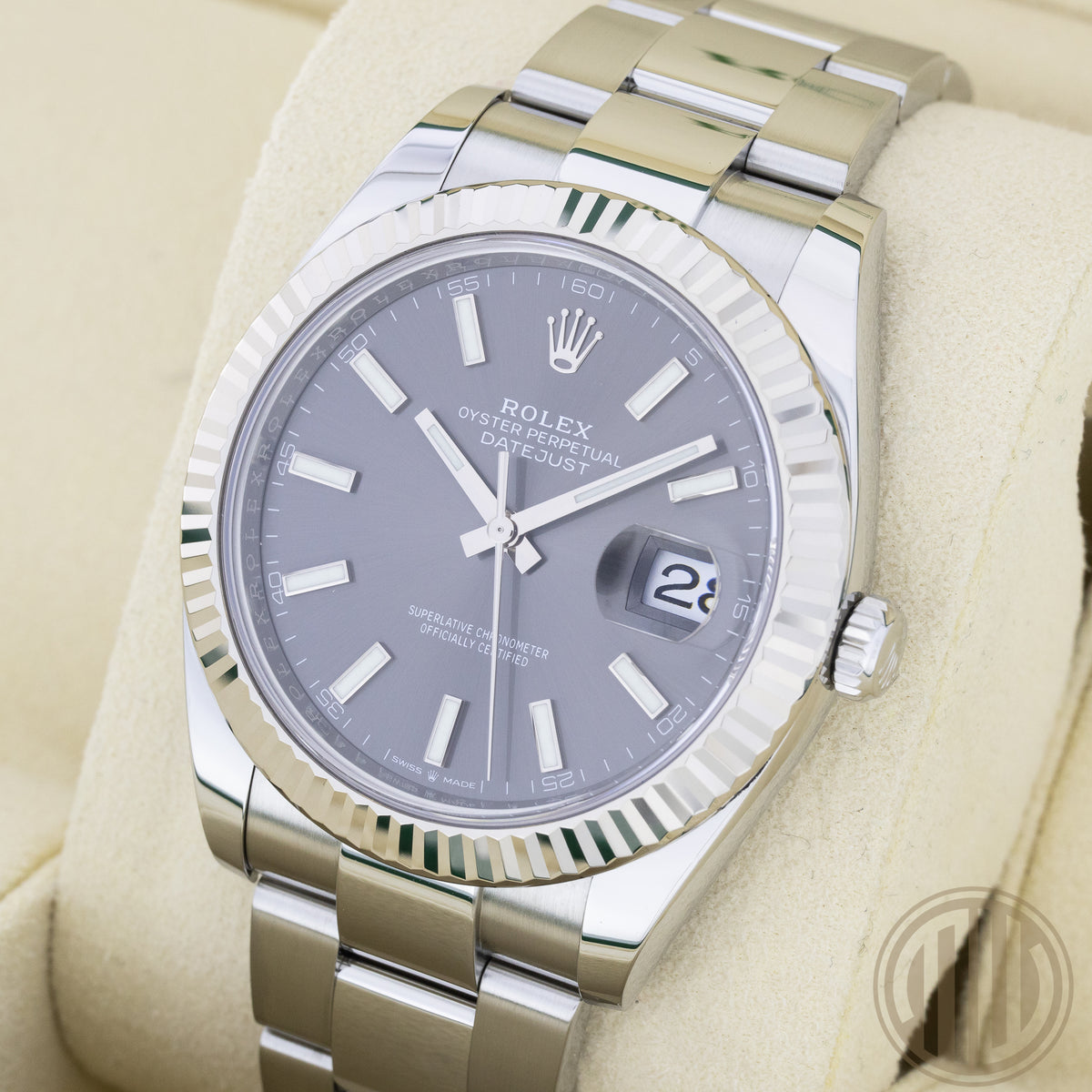 Rolex Datejust 41 Grey Dial | Oyster Bracelet | Box and Papers | 2021