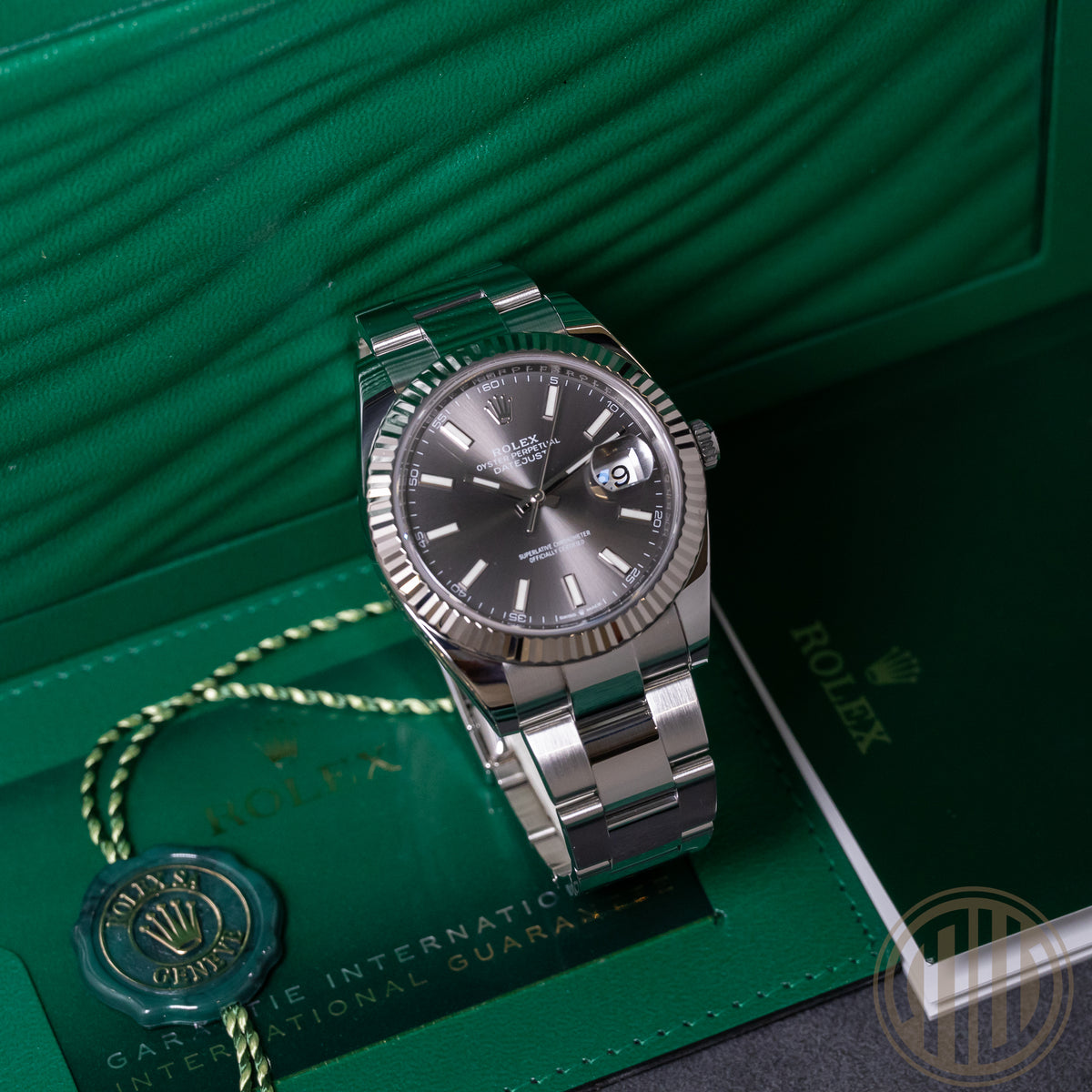 Rolex Datejust 41 Grey Dial | Oyster Bracelet | Box and Papers | 2021