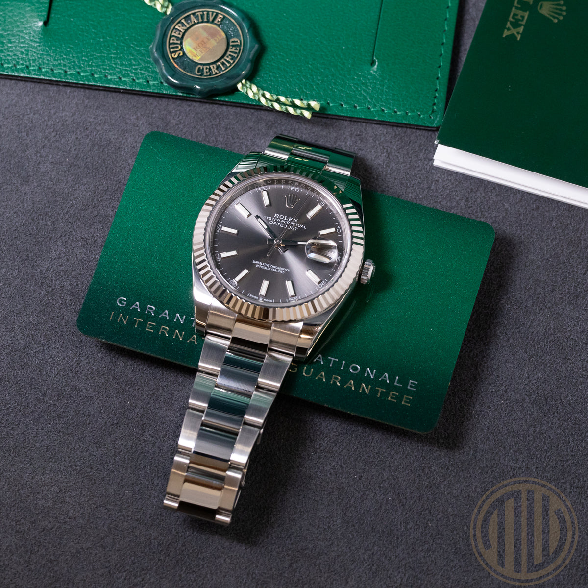 Rolex Datejust 41 Grey Dial | Oyster Bracelet | Box and Papers | 2021