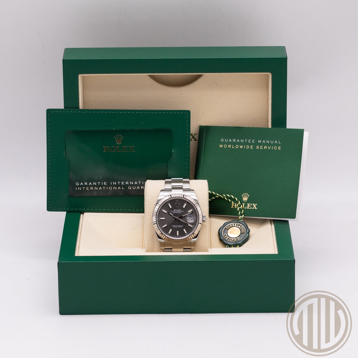 Rolex Datejust 41 Grey Dial | Oyster Bracelet | Box and Papers | 2021