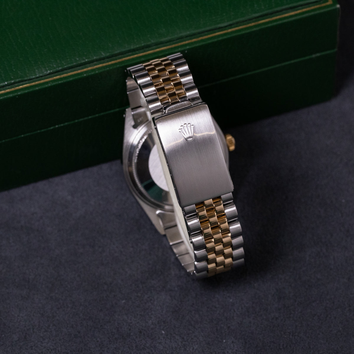 Rolex Datejust 36 Champagne Dial | Lc100 | Bicolor | Box and Papers | 1980