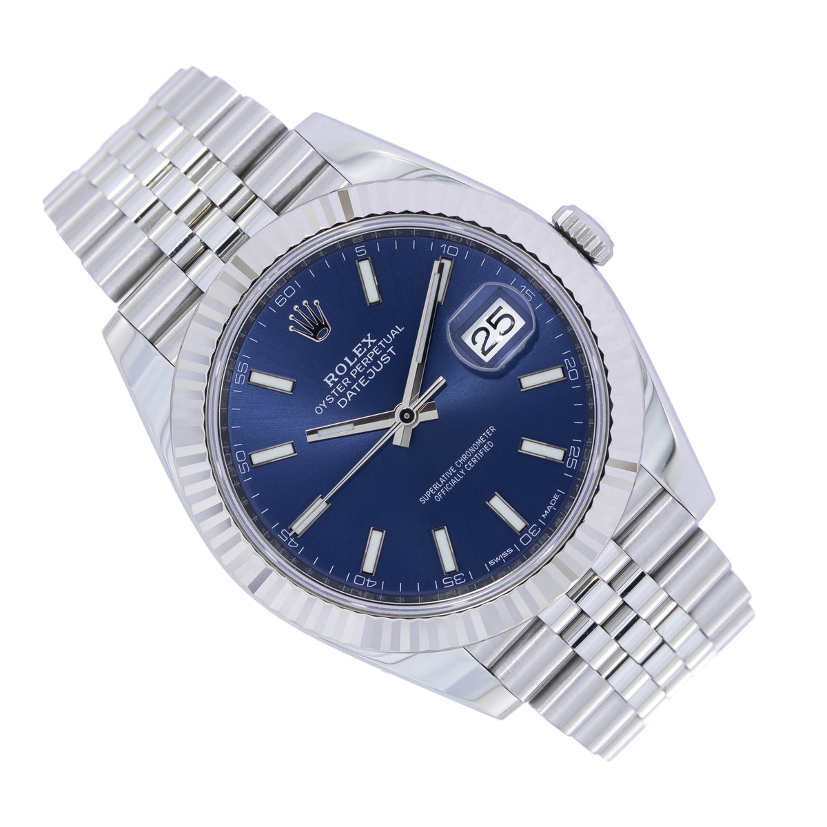 Rolex Datejust 41 Blue Dial | Orig.Invoice | Box and Papers | 2018 | 126334