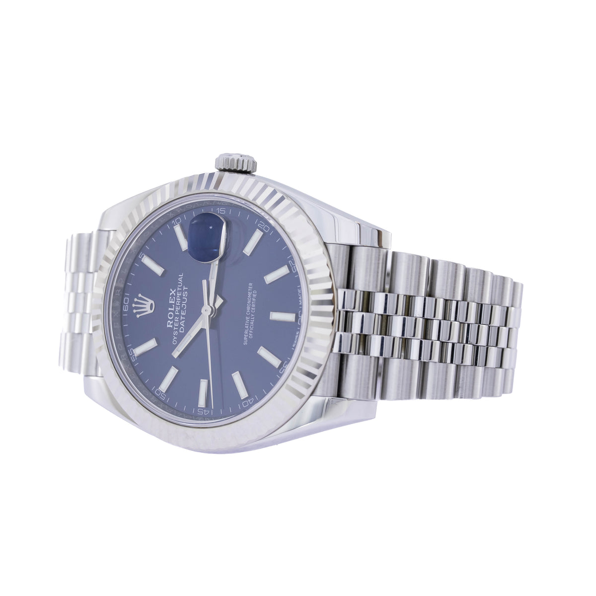 Rolex Datejust 41 Blue Dial | Orig.Invoice | Box and Papers | 2018 | 126334