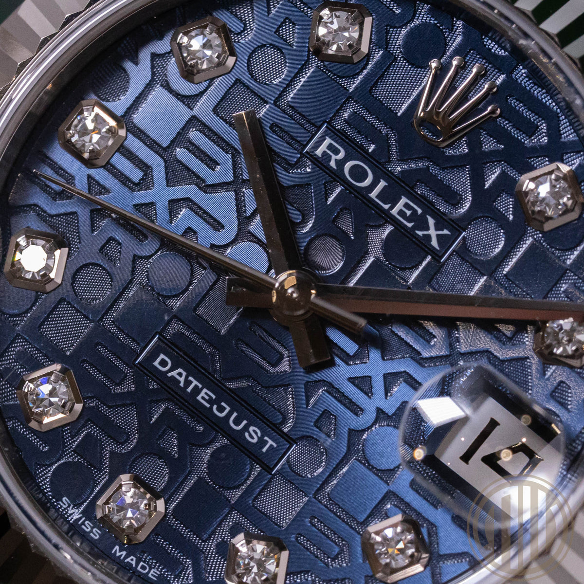 Rolex Datejust 31 Blue Diamond Jubilee Dial | Box and Papers | 2006 | 178274