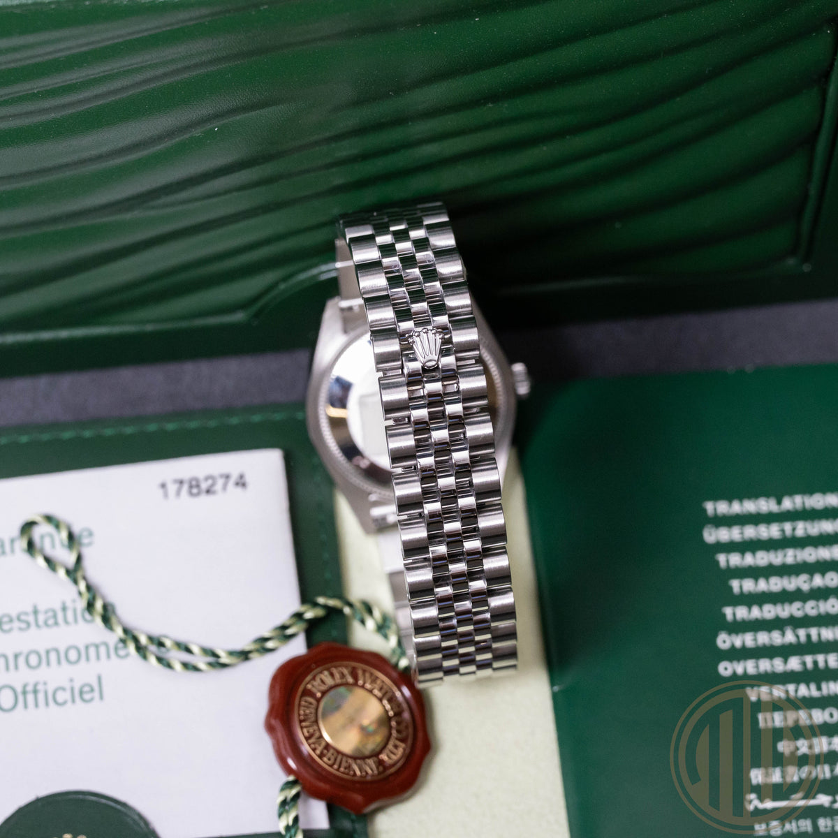 Rolex Datejust 31 Blue Diamond Jubilee Dial | Box and Papers | 2006 | 178274