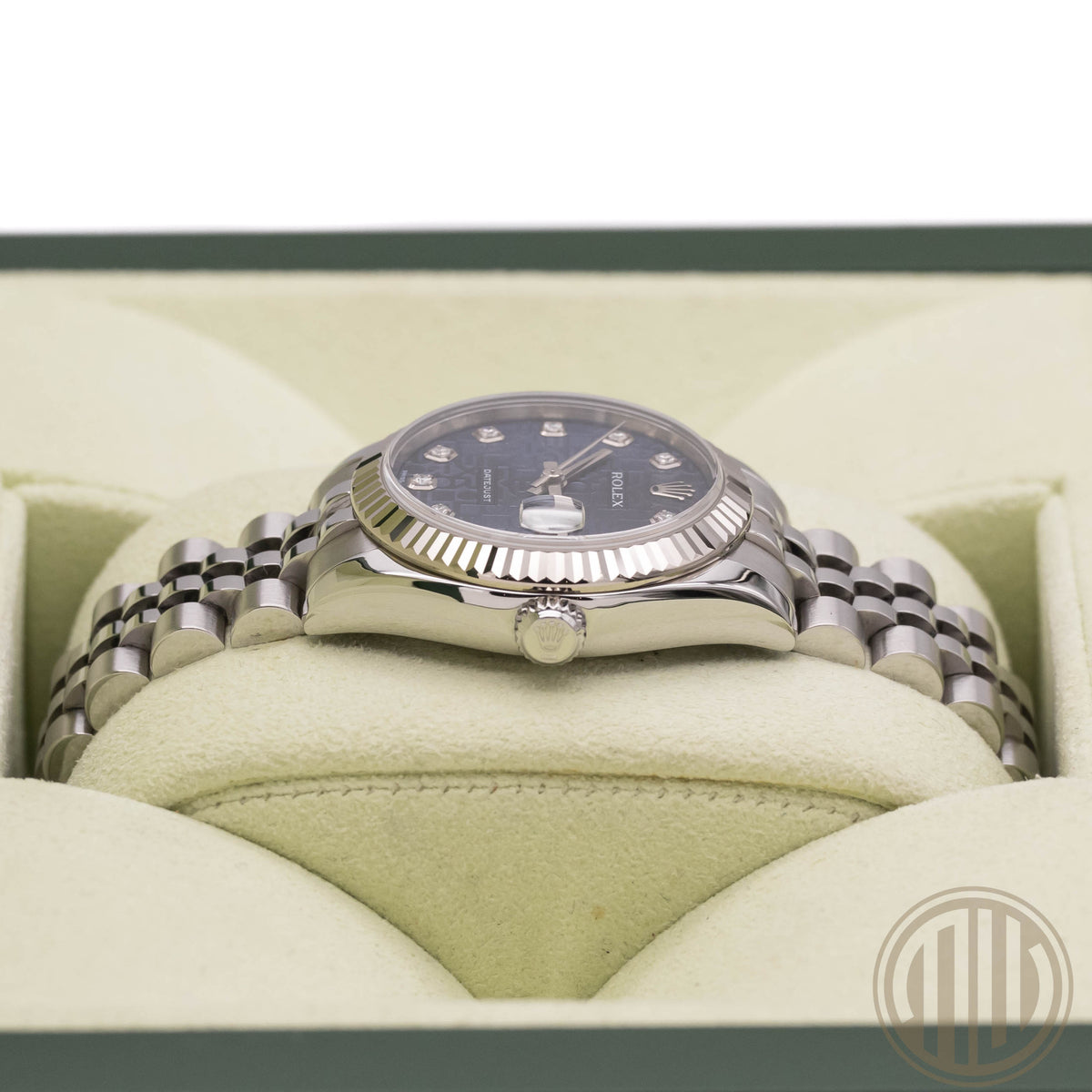 Rolex Datejust 31 Blue Diamond Jubilee Dial | Box and Papers | 2006 | 178274